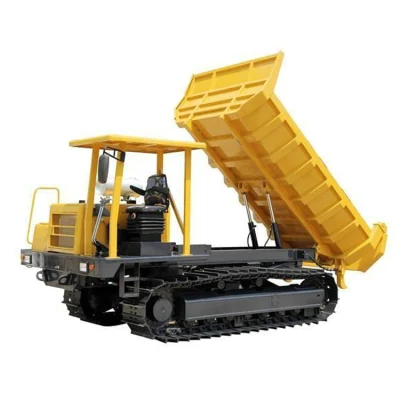Tipo Morooka Om06 6ton transportador de orugas Dumpers de orugas de goma equipo de construcción