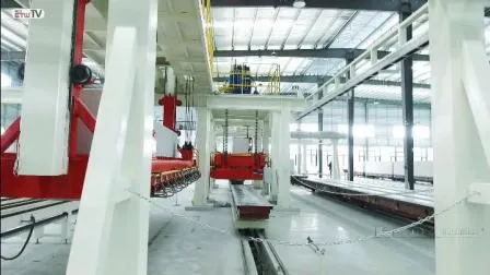 Máquina de producción de bloques de hormigón celular para la fabricación de materiales de construcción