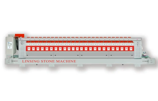 Máquina pulidora de piedra completamente automática para procesamiento de losas de mármol y granito Línea Poshlier